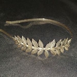 Gold leaf headband